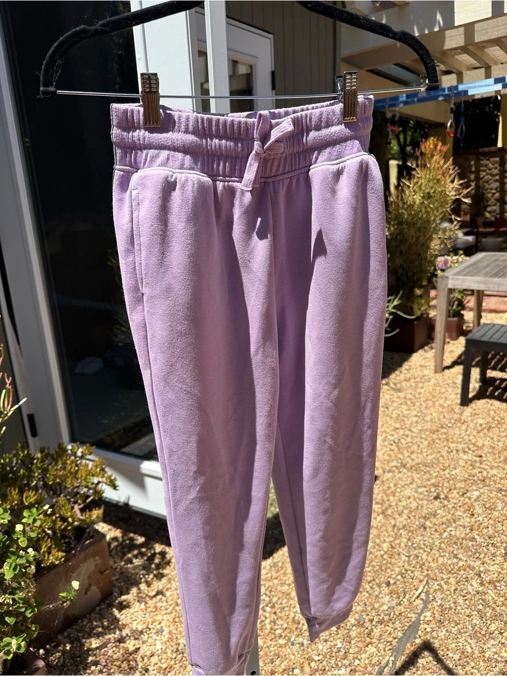 90 Degree By Reflex Lilac Half-Zip Hooded Sweatshirt/ matching sweats